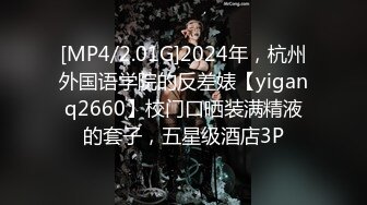 [MP4/2.01G]2024年，杭州外国语学院的反差婊【yiganq2660】校门口晒装满精液的套子，五星级酒店3P