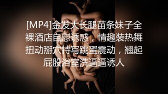 [MP4]金发大长腿苗条妹子全裸酒店自慰诱惑，情趣装热舞扭动掰穴特写跳蛋震动，翘起屁股浴室洗逼逼诱人