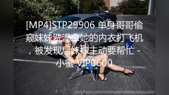 [MP4]STP29906 单身哥哥偷窥妹妹洗澡拿她的内衣打飞机，被发现后妹妹主动要帮忙 - 小蜜 VIP0600